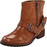 IMAGE OF DV by Dolce Vita Women's Sabina Boot,Cognac Leather,7.5 M US