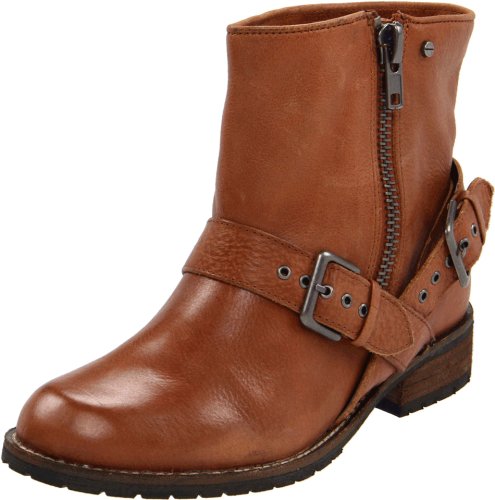 DV by Dolce Vita Women's Sabina Boot,Cognac Leather,7.5 M US