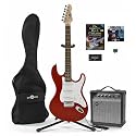 Electric-ST Guitar & Complete Pack Red