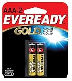 BATTERY EVEREADY AAA 2 PACK ALKALINE A92BP-2