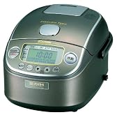 ZOJIRUSHI 真空圧力IH炊飯ジャー極め炊き (3合炊き)NP-RA05-XJ ステンレスブラウン