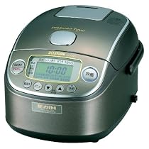 ZOJIRUSHI 真空圧力IH炊飯ジャー極め炊き (3合炊き)NP-RA05-XJ ステンレスブラウン