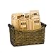 Smart Living Company Relaxing 11.75 Inch Eco Vanilla Ginger Spa Basket