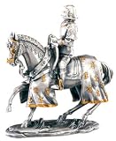 Knight On Horse Pewter Collectible Figurine Statue Sculpture 51vUGiBd9OL. SL160 Knight On Horse Pewter Collectible Figurine Statue Sculpture