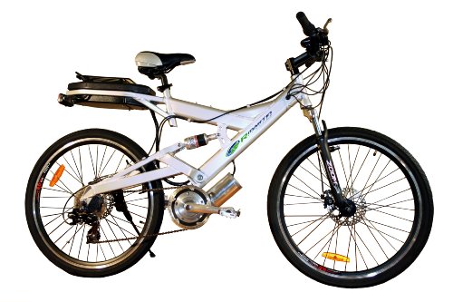 R10 silver electric bicycle