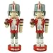 Ohio State Buckeyes Mini Nutcracker Ornament Set