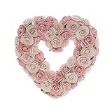 サツマイモローズバッド・ハートリースギフトセット、ピンク