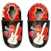 Momo Baby Infant/Toddler Rock Guitar Soft Sole Leather Shoes