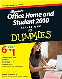 Office home and student 2010 all-in-one for dummies