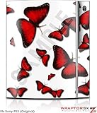 Sony PS3 Skin Butterflies Red