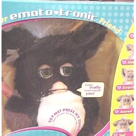 Furby Black with White Belly (Blue Eyes) by Furby