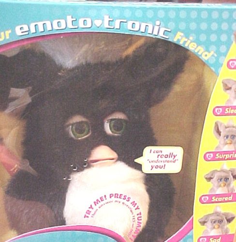 Furby Black with White Belly (Blue Eyes)-image