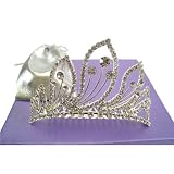 Dazzling Rhinestone Tiara Comb (I) ~ Elegant Rhinestone Jewelry & Accessories