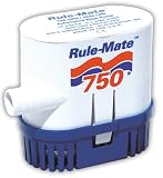 Rule RM750 Marine Rule-Mate 750 Marine Bilge Pump (750-GPH, 12-Volt)