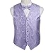 EGE1B.01 Exporters Waistcoat Paisley Microfiber Vest Pre-tied Bow Tie By Epoint