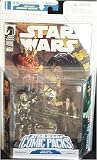 Star Wars Action Figure Comic 2-Pack Dark Horse: Star Wars Republic #82: Commander Faie and Quinlan Vos Star Wars Action Figure Comic 2-Pack Dark Horse: Star Wars Republic #82: Commander Faie and Quinlan Vos