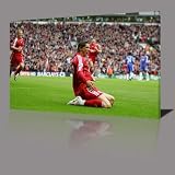 LIVERPOOL: Fernando Torres HUGE 28 Framed Canvas Art,Ready To Hang,NEW