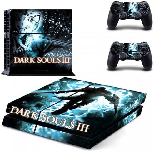 DARKSOUL 3 SKIN STICKER FOR SONY PS4 AND 2 CONTROLLER
