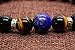 AmorWing Unisex Tiger Eye and Black Onyx Prayer Mala Bracelets