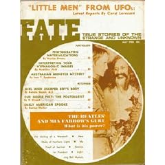Fate Magazine, May 1968 Mia Farrow Cover (Volume 21, No. 5)