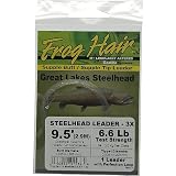 Gamma Frog Hair SteelHead Fly Fishing Leader 9.5ft