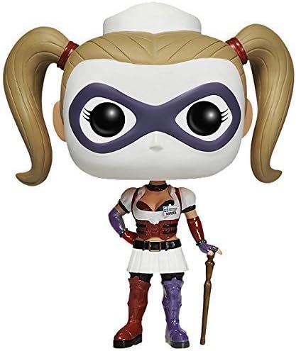 Funko POP Heroes 3 3/4 Inch Arkham Asylum Nurse Harley Quinn Action Figure Dolls Toys by Funko POP Toys