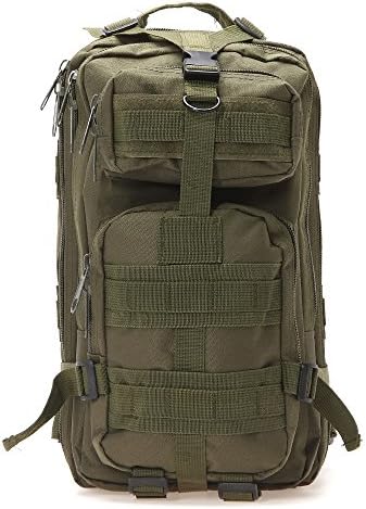 GBB Outdoor Rucksack Military Tactical Molle Backpack Camping Hiking Trekking Bag Expandable 30L Great for hunting, hiking, camping, etc