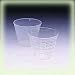 Calibrated Plastic Medicine Cup