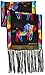 Laurel Burch LBS-154B Authentic Silk Art Scarf, Rainbow Horses