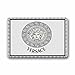 Custom retro Versace Machine Washable Top Fabric Non-slip Rubber Indoor Outdoor Home Office Bathroom Doormat Size 23.6x15.7
