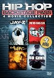 50 Cent on the Hip Hop Backstage Pass: Four-Movie Collection (Jay-Z: Fade to Black / Wu Tang Clan: Wu / Tupac: Resurrection /  50 Cent: Get Rich or Die Tryin') CD