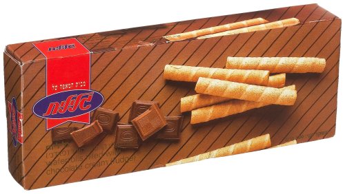 Oxygen Haagavia Wafer Rolls filled with Chocolate Cream, 3.52-Ounce Boxes (Pack of 20) by Haagavia