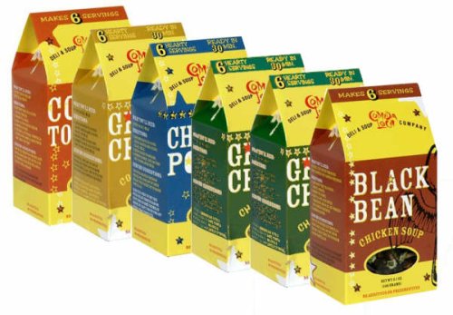 Comida Loca Soup Mix Variety Pack, Family Size, 5.1-Ounce Box, (Pack of 6)