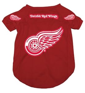 Hunter MFG Detroit Red Wings Dog Jersey, Medium