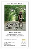 51vUx0WbO6L. SL160  Bike and Road Map of South County Rhode Island