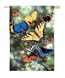 Flying Flowers Silk Reflections Regular Size Flag