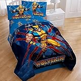 Wolverine Bedding Set Twin Xmen Comforter and Sheets