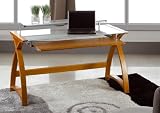 Jual Curve Oak Desk