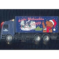 B�rensteiner Weihnachtstruck - Mercedes Actros Solo-LKW 1:87 ((Limitierte Sonderedition)