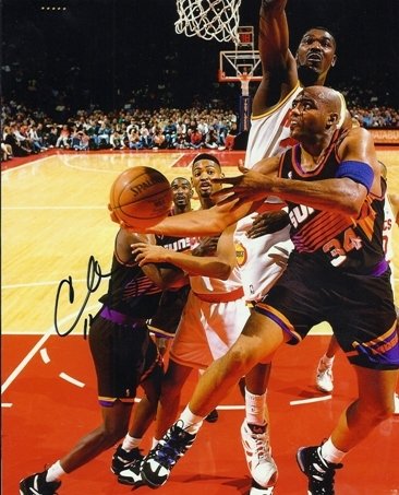 Charles Barkley Autographed/Hand Signed Phoenix Suns 8x10 Photo
