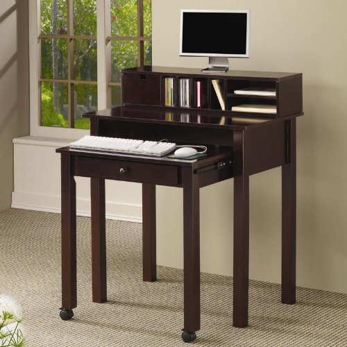 Coaster 800434 Nesting Computer Desk, Cappuccino