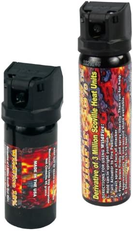 Wildfire Pepper Spray Gel Bundle - Lot of two - (2) Wildfire Pepper Spray Gel Units - 2 oz and 4 oz (1 of each)
