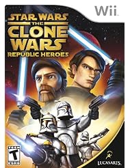 Video Games: Star Wars the Clone Wars: Republic Heroes - Nintendo Wii - LucasArts
