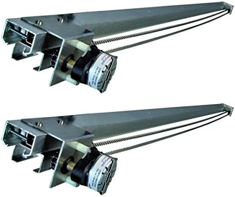 (2) HYDROFARM Movable 6' Hydroponics Plant Grow Light Track Systems | LT6SYS