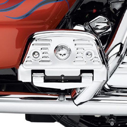 Harley Davidson Willie G Skull Chrome Footboard Covers 50836 07 Touring