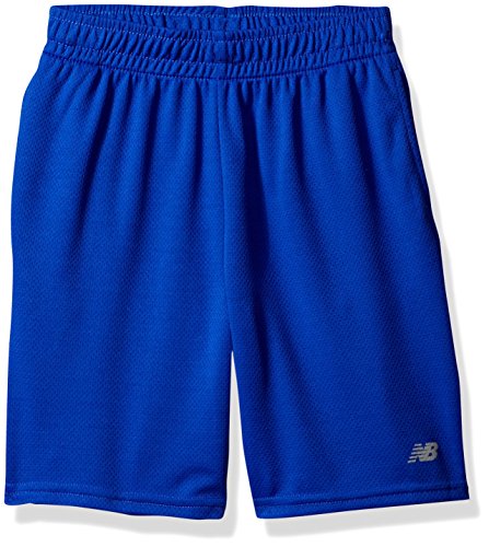 New Balance Big Boys' Basic Athletic Short, Pacific, 10/12