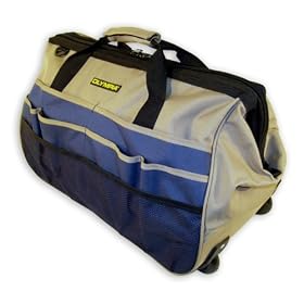 Click here to buy Olympia Tools 90-326 Rolling 20-Inch Wide Mouth Tool Bag by Olympia Tools.