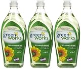 Green Works Natural Dishwashing Liquid, 22 oz-3 ct (Quantity of 3)
