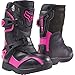 2017 Fox Racing Kids Comp 5K Boots-Black/Pink-K10