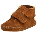 Minnetonka Infant/Toddler Hook-And-Loop Front Strap Boot